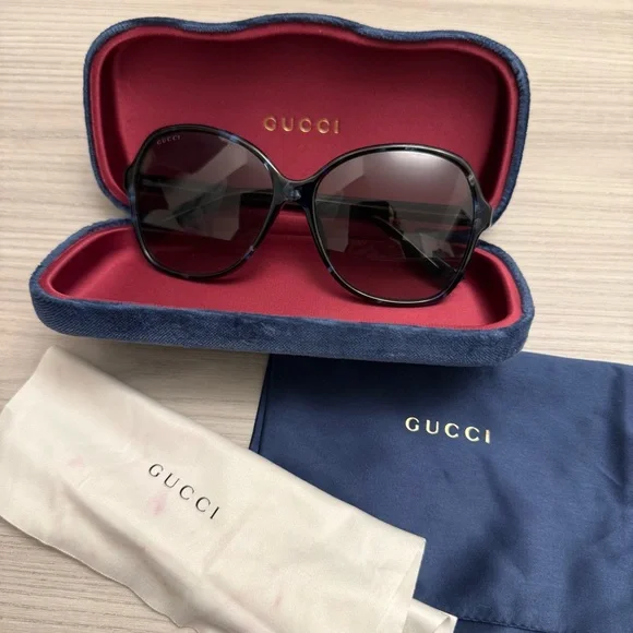 Gucci Blue Sunglasses - Picture 3 of 7